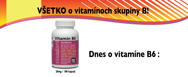 Vitamín B6 - Pyridoxín