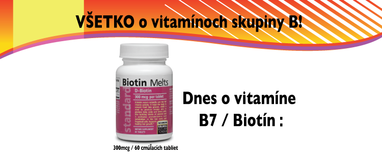 Vitamín B7 - Biotín